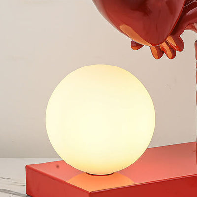 Japanische Creative Timing Dimming 1-Light Schmelzwachs-Tischlampe
