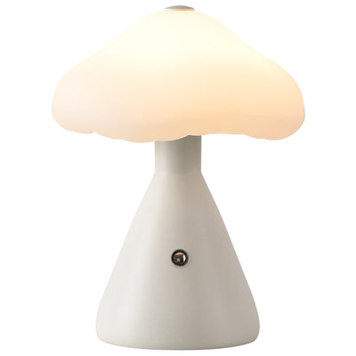 Contemporary Scandinavian Creative Mushroom Cloud Acrylic Hardware Touch LED Table Lamp For Bedroom