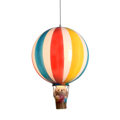 Scandinavian Modern Creative Hot Air Balloon Iron Acrylic 1-Light Pendant Light