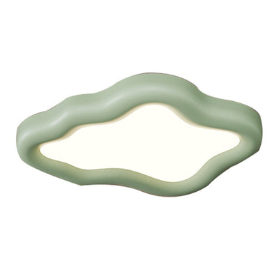 Plafonnier LED en fer nuage minimaliste moderne pour salon 