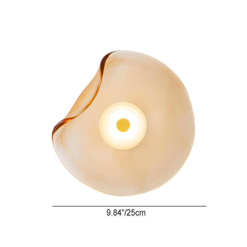 Nordic Modern Minimalist Glas Runde Form LED Wandleuchte 