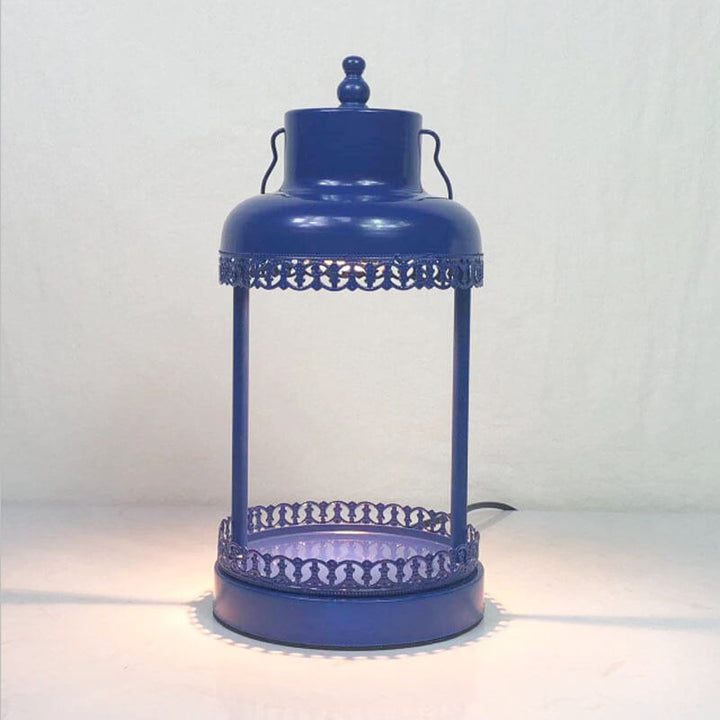 Moderne romantische minimalistische Metallsäule 1-Licht schmelzende Wachstischlampe 