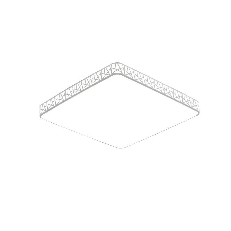 Moderne minimalistische quadratische Acryleisen LED-Deckenleuchte für Schlafzimmer 