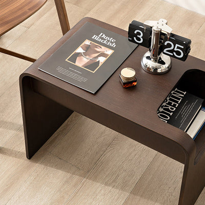 Table basse carrée en bois minimaliste moderne pour salon 