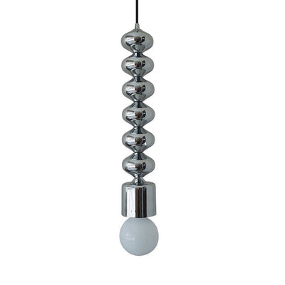 Simplicité Contemporaine Fer Gourde Suspension 1-Lumière Pour Salon 