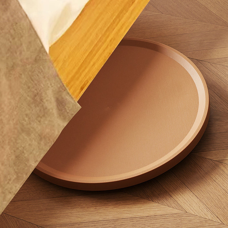 Table basse moderne minimaliste ronde en acier au carbone PP pliable pour salon 