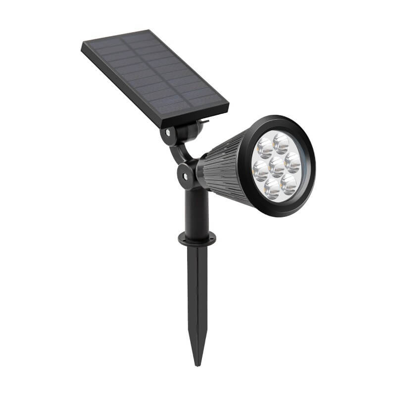 Lumière paysagère à LED rotative en ABS étanche à l&
