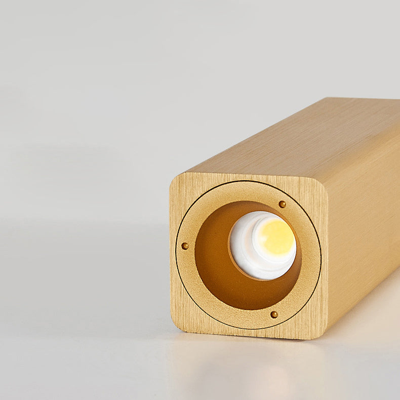 Lámpara Aplique de Pared LED de Aluminio Rectangular Minimalista Moderna para Dormitorio 