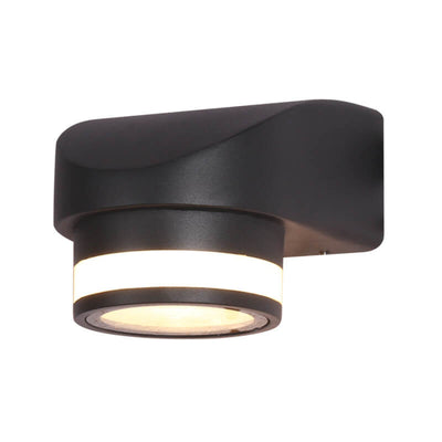 Aplique de pared con foco LED impermeable para exteriores industrial europeo 