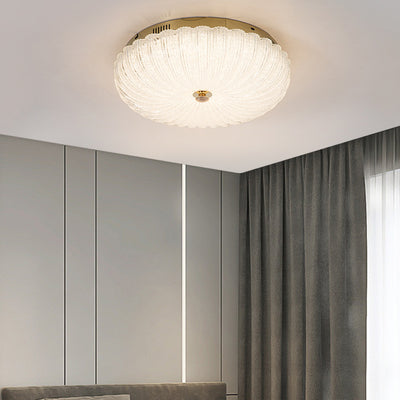 Lumière de plafond LED encastrée en acrylique en acier inoxydable ronde minimaliste moderne pour salon 