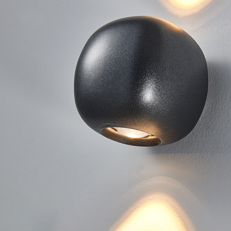 Modern Simplicity Aluminum Spherical LED Wall Sconce Lamp For Hallway