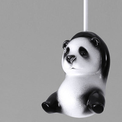 Moderne Minimaliste Ours Ballon Résine PE 1/3 Lumière Plafonnier Pour Chambre 