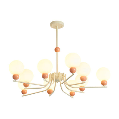 Modern Simplicity Hardware Magic Beans 5/10-Light Chandelier For Living Room