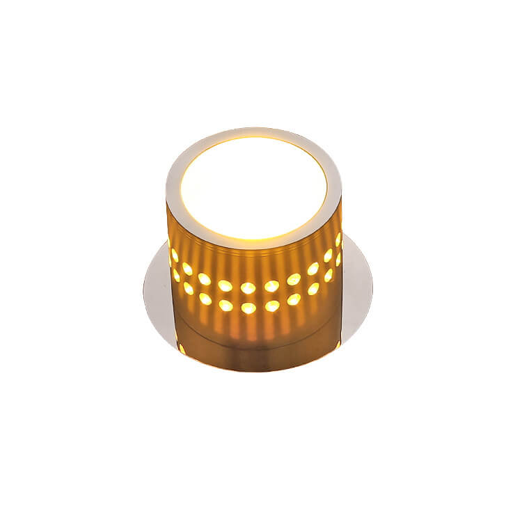 Modern Creative Round Spotlight Aluminum LED Flush Mount Ceiling Light