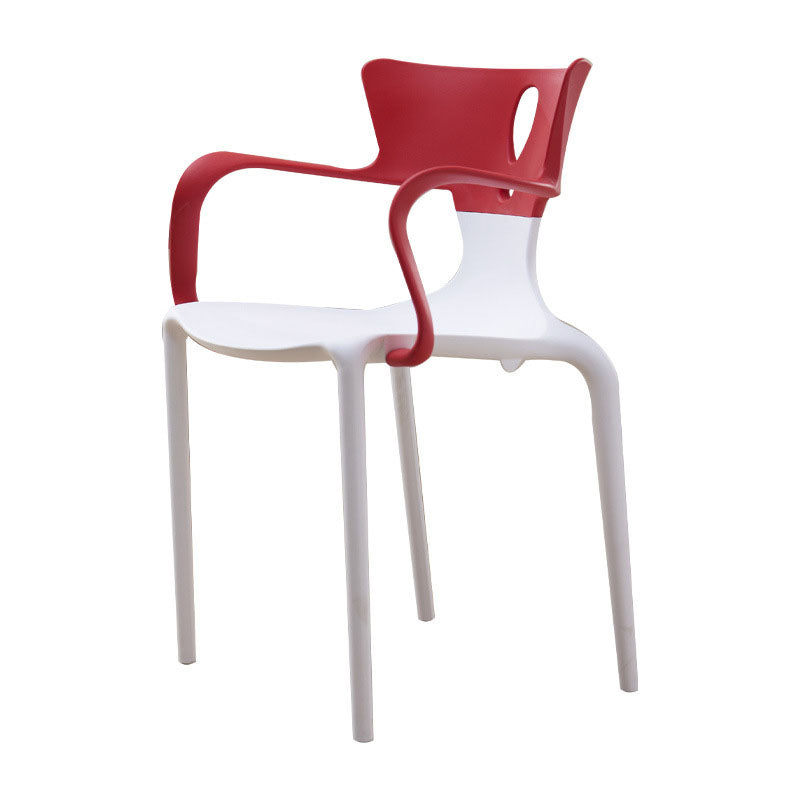 Chaise de salle à manger contemporaine scandinave PP carré point d&