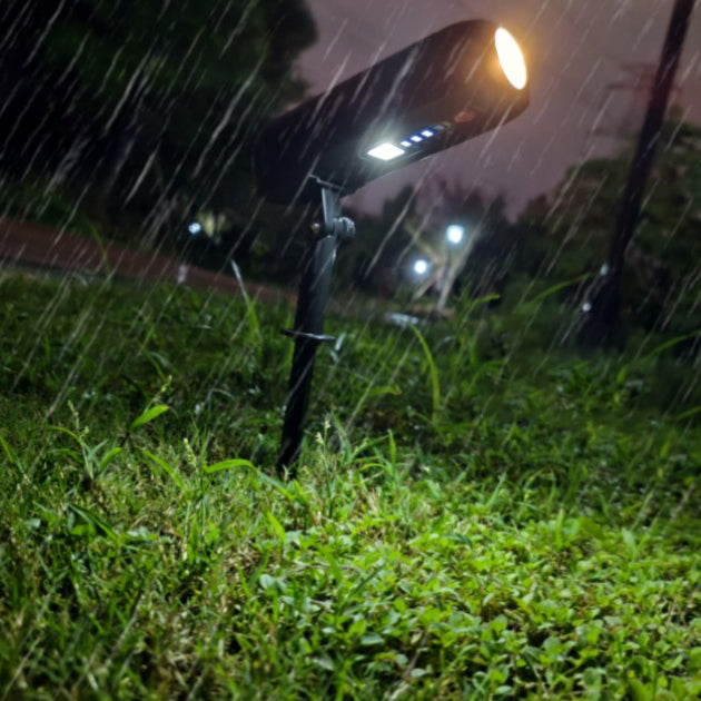 Modern Simplicity Solar Waterproof ABS Cubic LED Landscape Lighting Outdoor Light For Garden