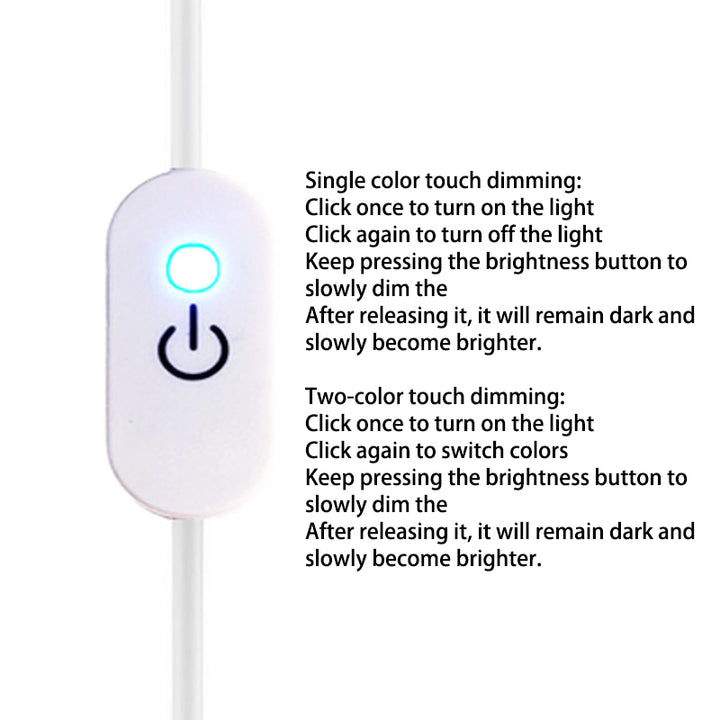 Moderne minimalistische Eisen Aluminium PVC Linie LED Tischlampe für das Studium 