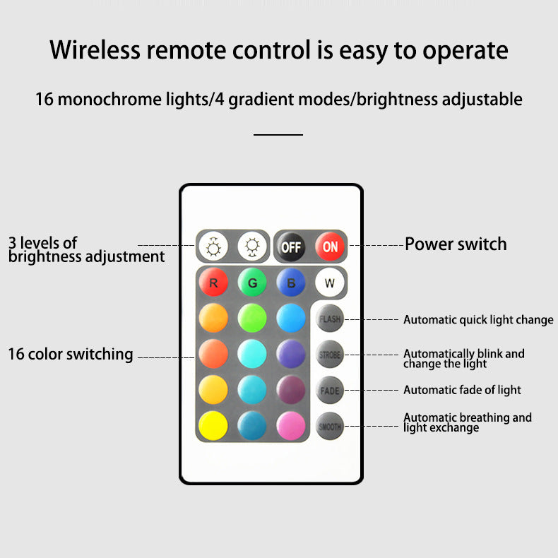 Lampe de table LED suspendue rechargeable en forme de boule, œuf, cube, cylindre en métal nordique contemporain pour chevet 