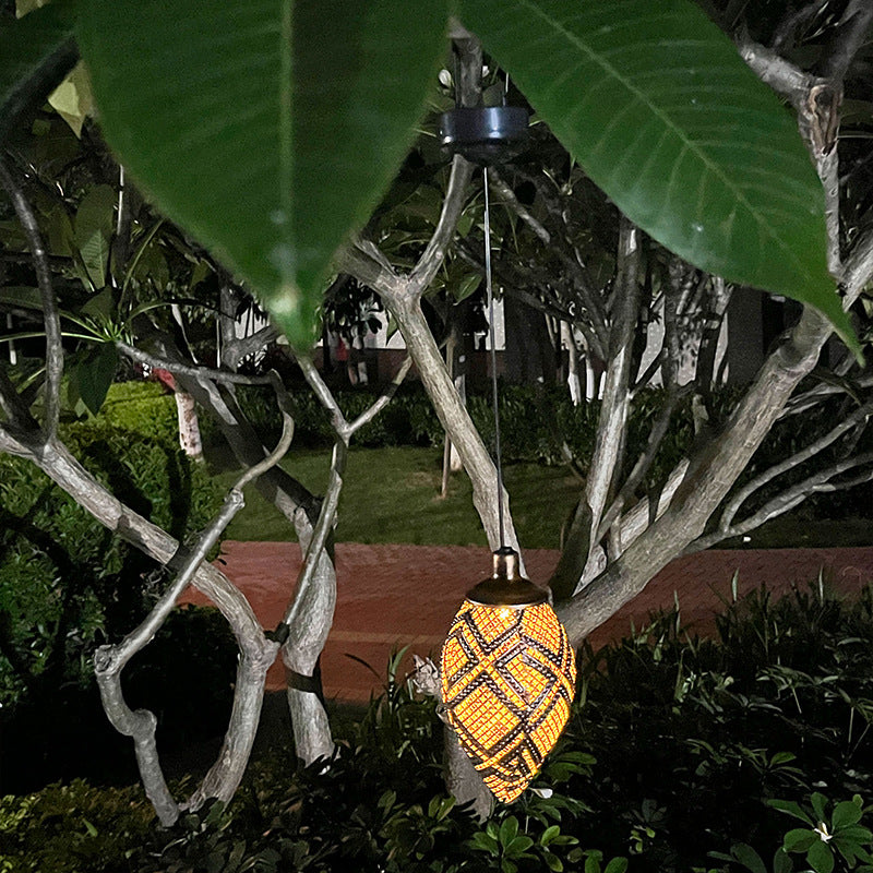 Suspension LED Solaire Étanche en Forme de Goutte d&