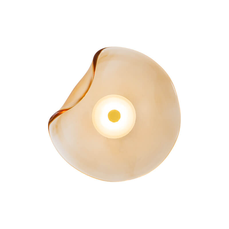 Nordic Modern Minimalist Glas Runde Form LED Wandleuchte 