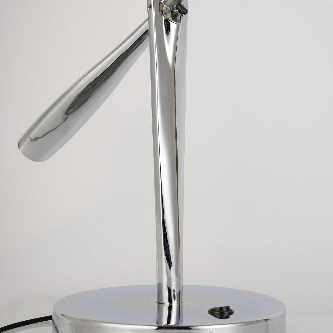 Lampe de Table LED en Métal à Long Bras Minimaliste Moderne pour Chambre 