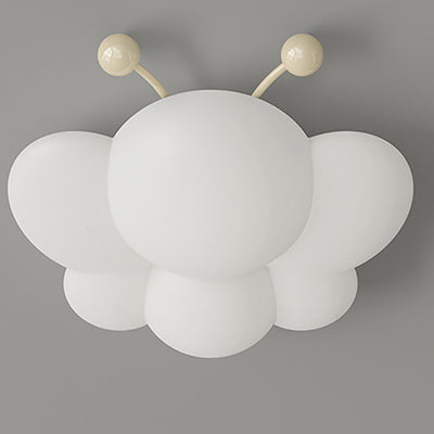 Luz de techo LED de montaje empotrado en hierro PE abeja de simplicidad moderna para dormitorio 