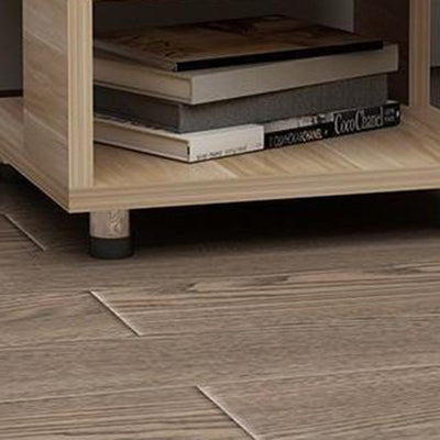 Table d'appoint contemporaine avec plateau carré en cube à 3 niveaux pour chevet 