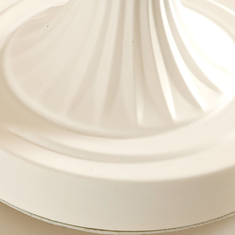 Lampe de table 1 lumière contemporaine créative en céramique rose fer verre pour chambre 