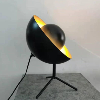 Contemporary Creative Satellite Radar Iron LED Table Lamp For Study