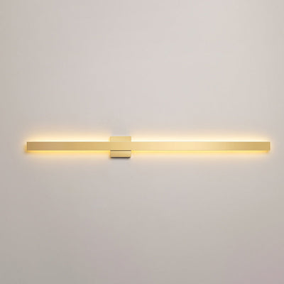 Moderne minimalistische lange Streifen Eisen Acryl LED Wandleuchte Lampe für Wohnzimmer 