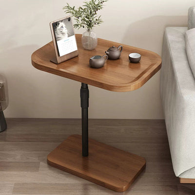 Moderner minimalistischer rechteckiger künstlicher Paneel-Hardware-Beistelltisch für das Wohnzimmer 