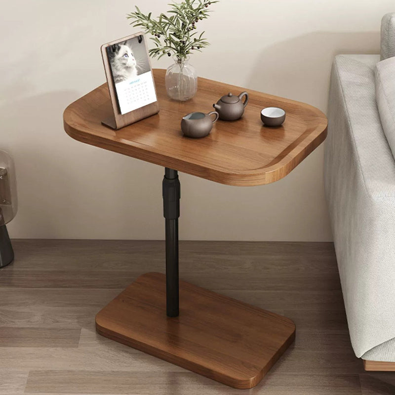 Moderner minimalistischer rechteckiger künstlicher Paneel-Hardware-Beistelltisch für das Wohnzimmer 