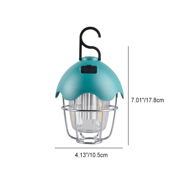 Contemporary Creative Waterproof Pinecone Iron ABS LED Outdoor Camping Light For Garden