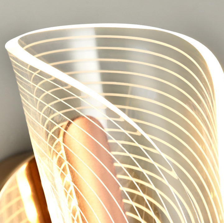 Zeitgenössische Luxus-Hardware Acryl Schmetterling LED Wandleuchte Lampe für Schlafzimmer 
