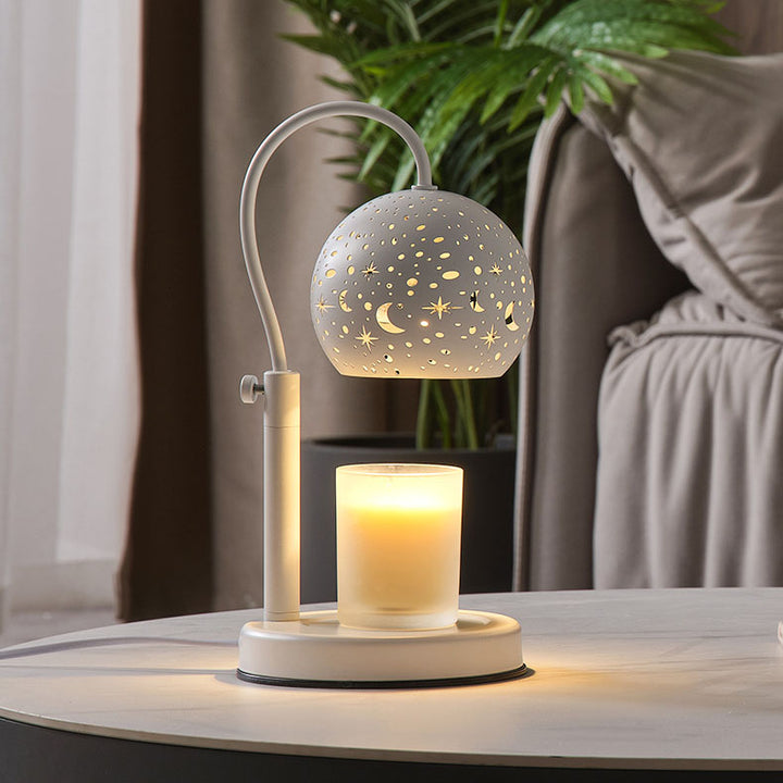 Lampe de table à cire fondante d&