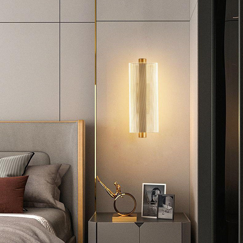 Applique murale LED en acrylique de style moderne mi-siècle pour chambre 