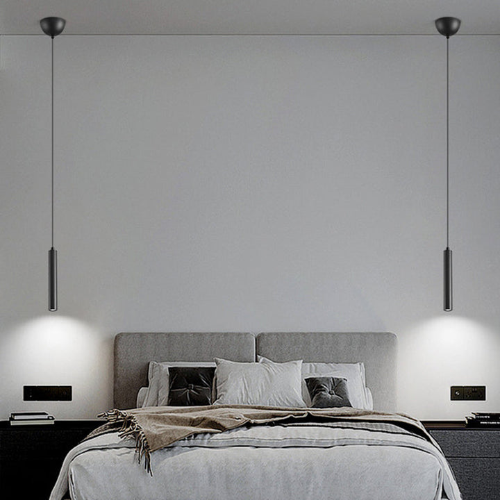 Suspension LED en bande de fer et d&