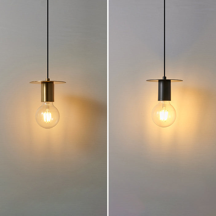 Moderne minimalistische halbrunde Begs Runde Kupfer 1-Licht Pendelleuchte für Wohnzimmer 