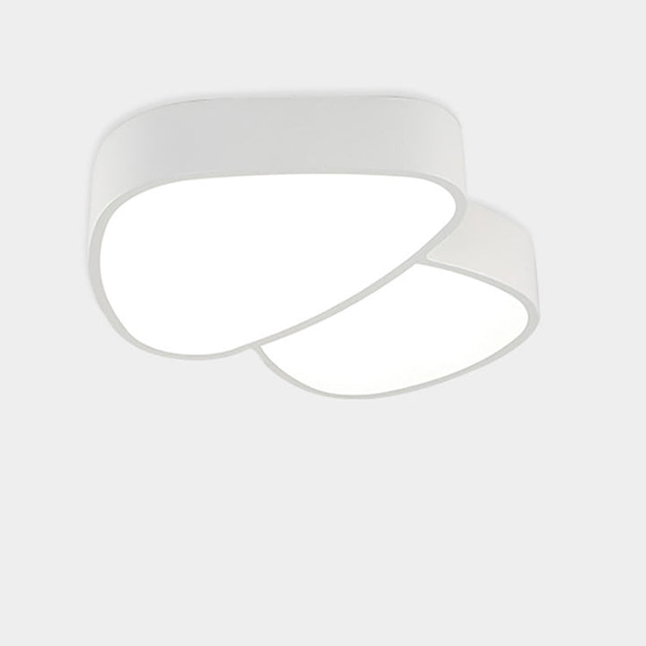 Lustre Plafonnier LED Champignon en Fer et Acrylique Art Déco Moderne pour Chambre d&