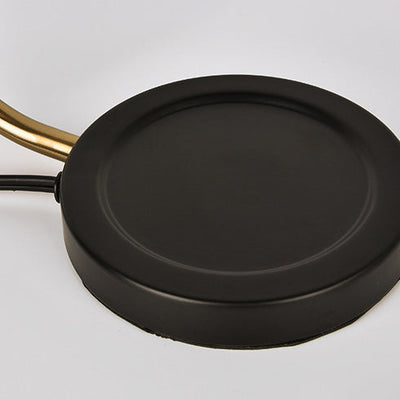 Moderne minimalistische 1-flammige Tischlampe aus Eisenzylinder für Schlafzimmer 