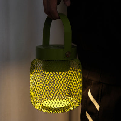 Zeitgenössische kreative Flasche Eisen Acryl LED Tischlampe für Wohnzimmer 