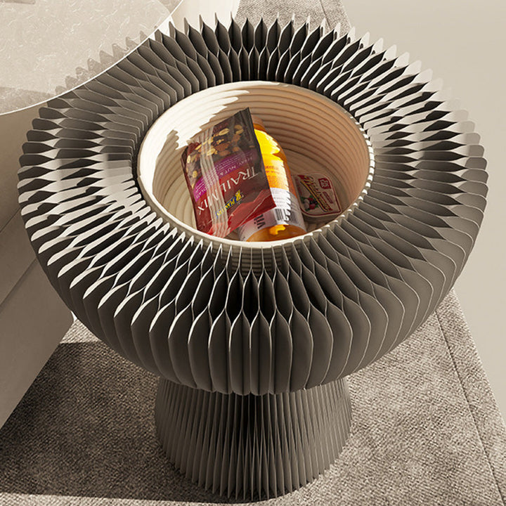 Zeitgenössischer Kreativer Blumenstrauß Form Kraftpapier Acryl Faltbarer Couchtisch Für Wohnzimmer 