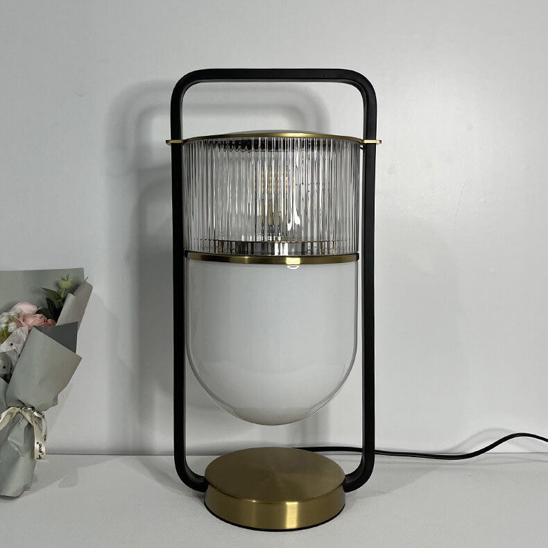 Nordische minimalistische Xuan Papierlaterne 1-flammige Tischlampe