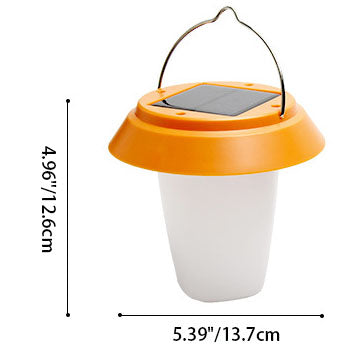 Lumière Paysagère Extérieure LED de Camping Portable en ABS PC en Forme de Champignon Étanche à l&