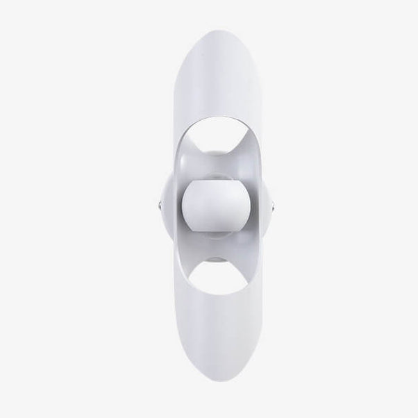 Modern Creative Hollow Cylindrical Aluminum LED Wall Sconce Lamp