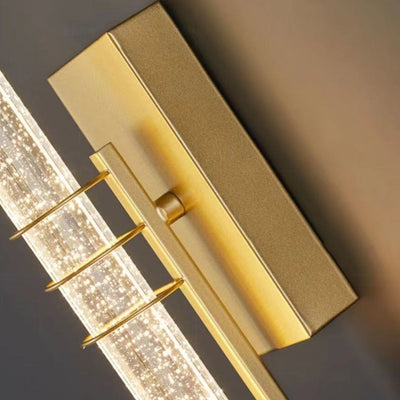 مصباح حائط عصري فاخر على شكل أسطوانة من الكريستال LED لغرفة المعيشة 