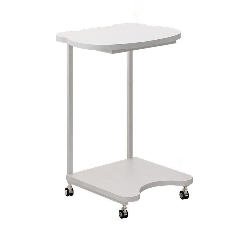 Moderner minimalistischer Bärenholz-Eisentisch 2-stufig für das Wohnzimmer 
