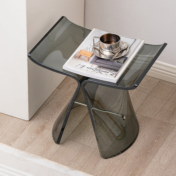 Tabouret de coiffeuse sans dossier en forme de papillon scandinave contemporain pour salon 