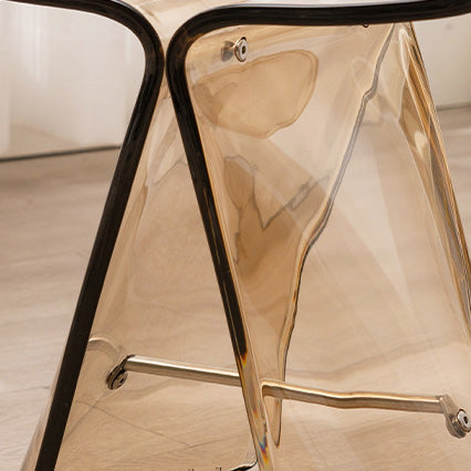 Tabouret de coiffeuse sans dossier en forme de papillon scandinave contemporain pour salon 