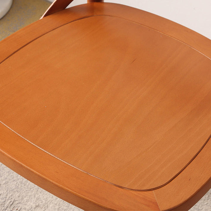 Traditioneller rustikaler Weben Rattan Holz Schwamm runder rechteckiger Esszimmerstuhl Rückenlehne für Esszimmer 